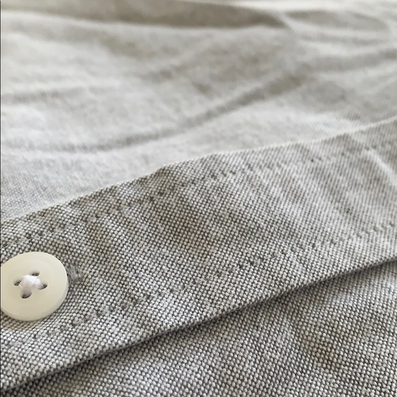 Essential Slim-Fit Pocket Oxford Shirt - Picture 9 of 14